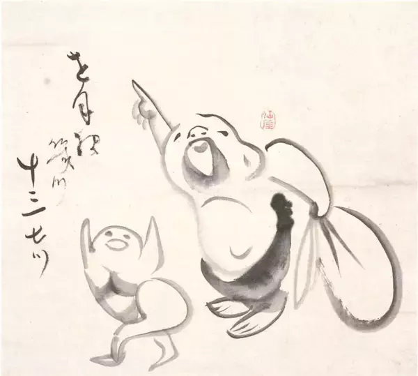 「【ギャラリーあり】この可愛さホント困る♪江戸時代のゆるふわ禅画「仙厓」の展覧会がやってくるーー！」の画像