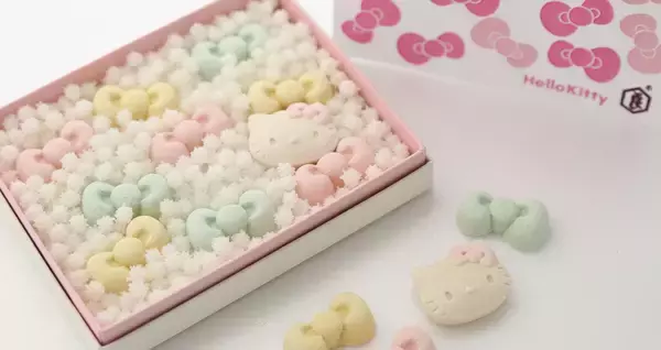 ハローキティと京都の老舗「亀屋良長」がコラボした和三盆が可愛すぎ！