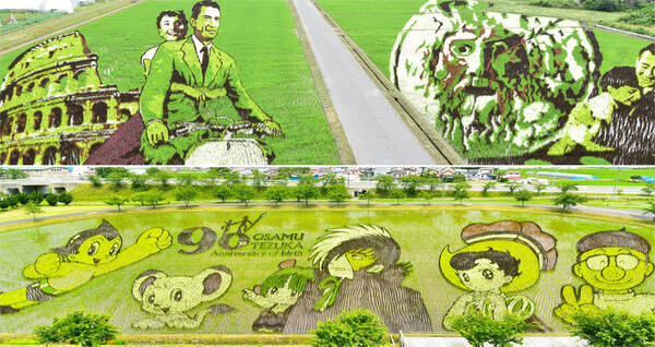 この村 超越してる 田舎館村の18年の田んぼアートが他の追随を許さないクオリティに 18年7月13日 エキサイトニュース