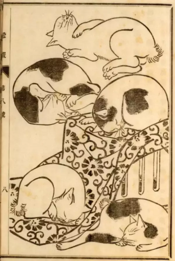 「可愛い猫ちゃん大集合！三代 歌川広重が描いた「百猫画譜」の猫づくしに胸キュン♪」の画像