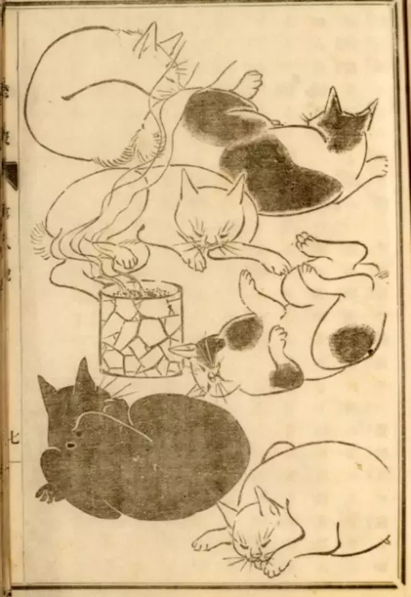 「可愛い猫ちゃん大集合！三代 歌川広重が描いた「百猫画譜」の猫づくしに胸キュン♪」の画像