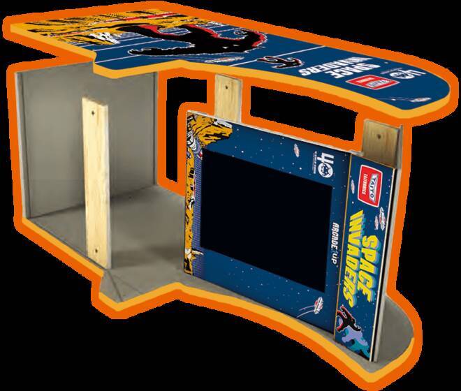 懐かしいぞこの筐体！レトロゲームを3/4スケールのアーケード筐体で遊べる家庭用「ARCADE1UP」発売