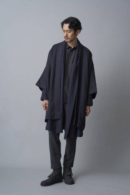 新スタイルな袴、羽織、どてら…。和と洋が融合した「和ROBE」冬 