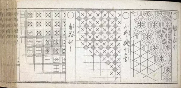 「無料オンライン公開！植物を図案化した330種もの伝統模様を掲載した明治時代の雛形本「唐草模様雛形」」の画像