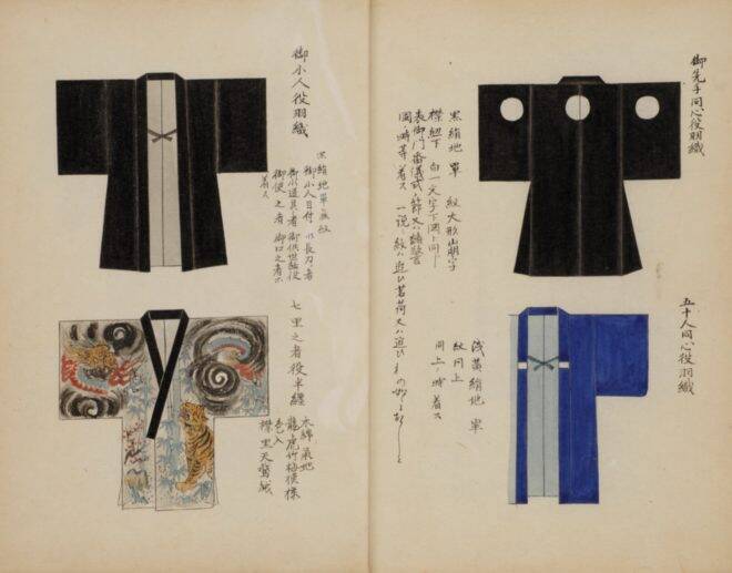 江戸時代の着物資料にもなる！紀州徳川家の歴史書「南紀徳川史」の服制の項目が面白い！