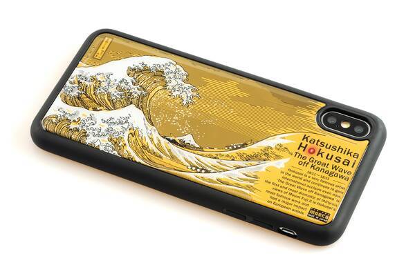 電波でledが光る 葛飾北斎の神奈川沖浪裏を基板にデザインしたスマホケースがカッコいいゾ 19年2月日 エキサイトニュース