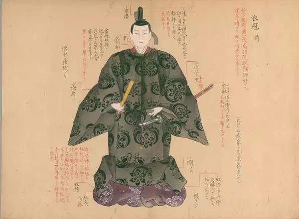 「神社で神職が身につける装束は祭祀の内容で衣装が変わり、身分によって色が違う」の画像