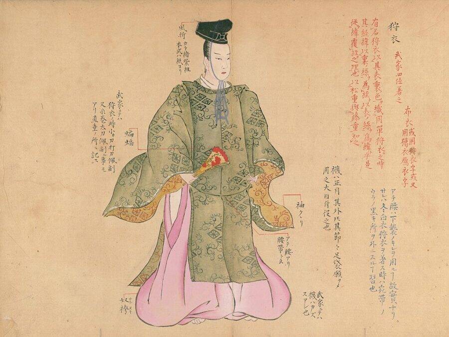 神社で神職が身につける装束は祭祀の内容で衣装が変わり、身分によって色が違う