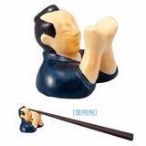 「先っぽ当たってるって（笑）真剣白刃取りに挑む侍がモチーフの「サムライ箸置き」が可愛いぞ」の画像3