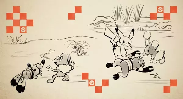 鳥獣戯画モチーフのデザイン登場！ポケモンと和のテーマが融合した和風グッズが可愛いよ♪