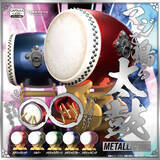 「叩くとちゃんと音が鳴るミニチュア和太鼓「マジで鳴る太鼓」にメタリックバージョンが登場」の画像2