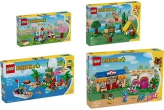 なんと人気ゲーム「どうぶつの森」がレゴになって登場！先駆けて「しずえさん、おうちにようこそ」の予約販売が開始