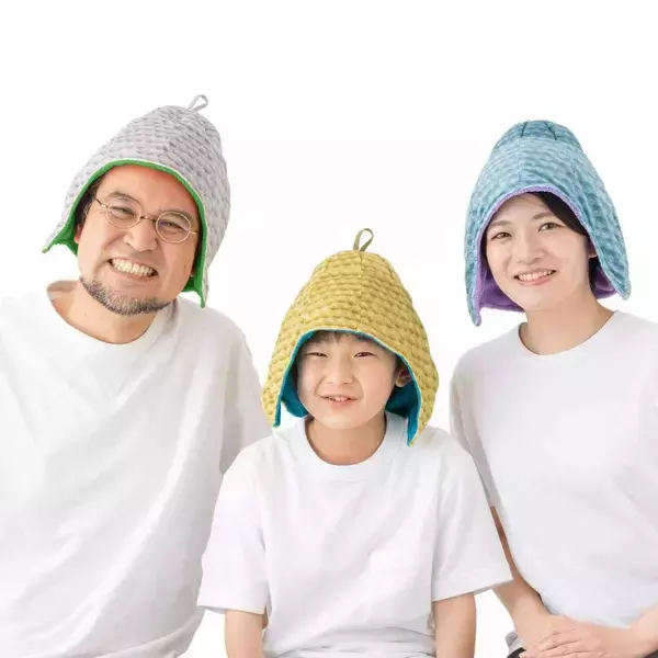 「大仏さま気分でととのう。仏像の髪型「螺髪（らほつ）」がモチーフのサウナハットが登場だぞ！」の画像