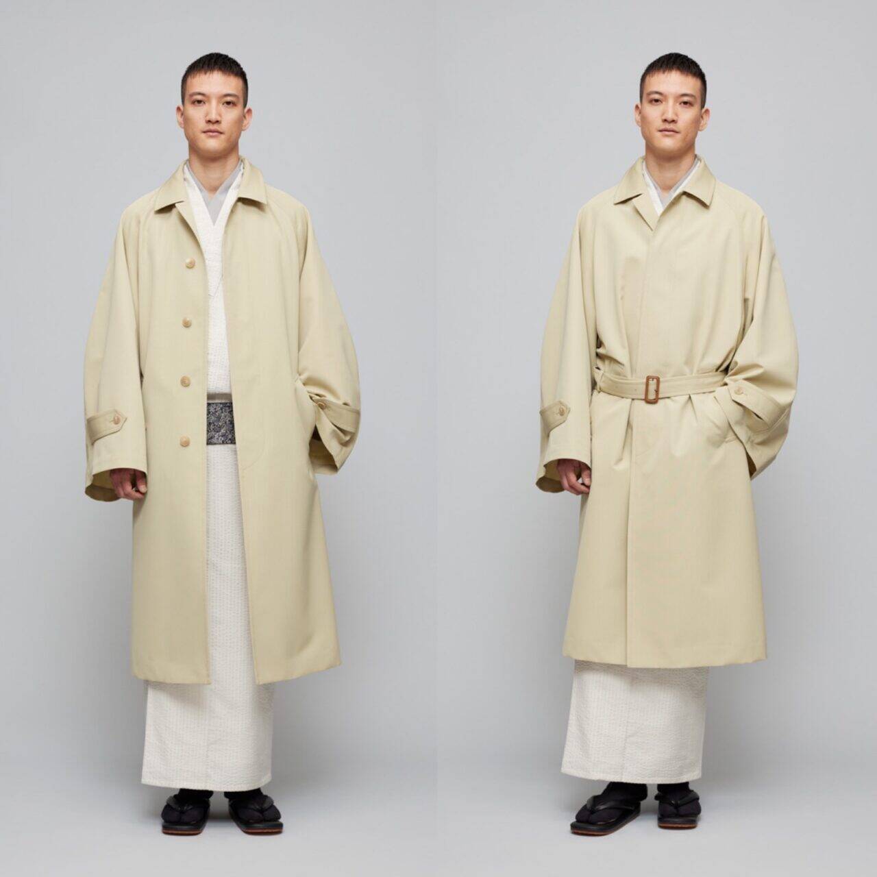 メンズ着物「Y. ＆ SONS」がアパレルブランド「AURALEE」とのコラボコレクション新作を発表