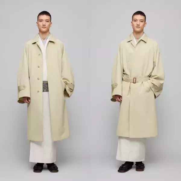 「メンズ着物「Y. ＆ SONS」がアパレルブランド「AURALEE」とのコラボコレクション新作を発表」の画像