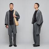 「メンズ着物「Y. ＆ SONS」がアパレルブランド「AURALEE」とのコラボコレクション新作を発表」の画像4