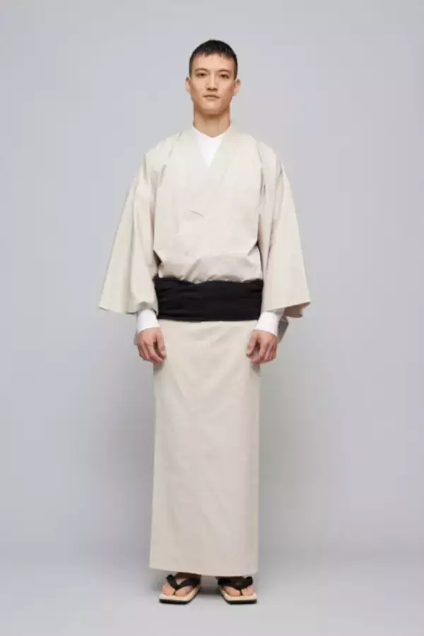「メンズ着物「Y. ＆ SONS」がアパレルブランド「AURALEE」とのコラボコレクション新作を発表」の画像