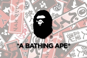 A BATHING APEから日本伝統の“千社札”から着想を得た「SENJAFUDA COLLECTION」が新発売！