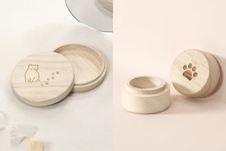 愛猫の成長を“小さな宝物”として残す、毛玉や爪・乳歯の桐製メモリアルケースが発売