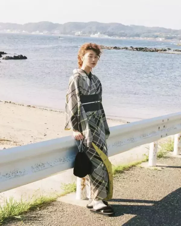 「KIMONO by NADESHIKO 2023年秋冬コレクションで愛媛県今治市の名産「今治タオル」の生地を使用した着物が登場」の画像