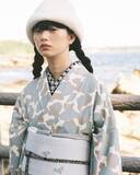 「KIMONO by NADESHIKO 2023年秋冬コレクションで愛媛県今治市の名産「今治タオル」の生地を使用した着物が登場」の画像9