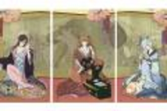 エヴァンゲリオンの世界を風神雷神図で表現！「EVANGELION 風神雷神図屏風」全5作が発売