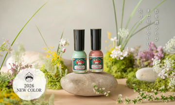 日本画の顔料”胡粉”を使った「胡粉ネイル」から2026年の新色、さわらび色＆一斤染が新発売