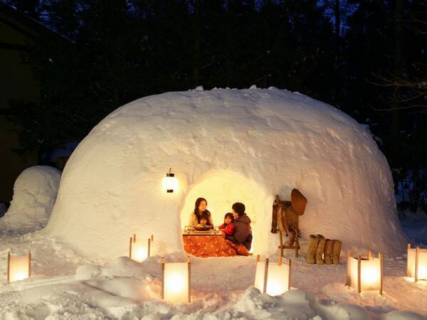 信州雪三昧の旅 雪見露天風呂 巨大かまくら 雪鍋を深々と楽しむ 15年11月23日 エキサイトニュース
