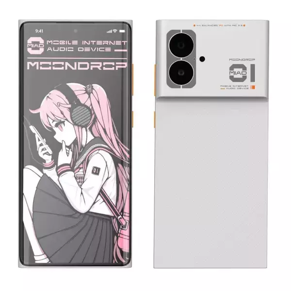 オーディオプレーヤーに匹敵する音響設計　MOONDROPの5Gスマホ