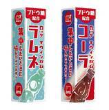 「昭和レトロなパッケージの「チウインガム〈ラムネ〉」「〈コーラ〉」　ロッテ」の画像1