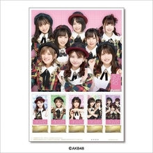 「AKB48」ゲームアプリで選出　ランキング上位8人のフレーム切手セット