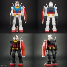 「ガンダム」レトロ系ソフビシリーズ　第1弾は「RX-78-2 ガンダム」2種