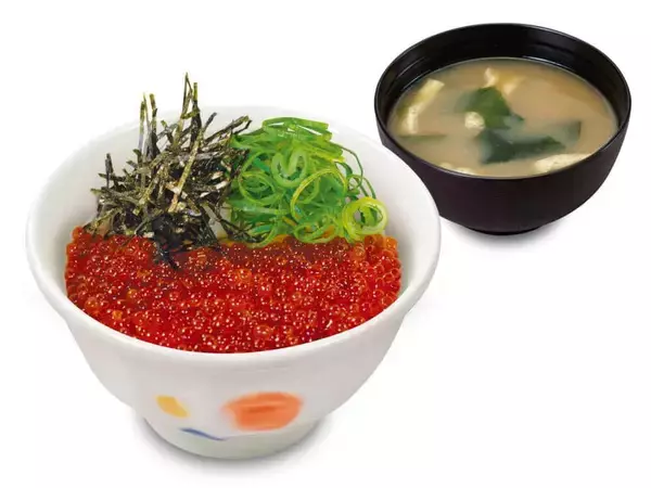 「松屋」から「いくら丼」弾ける食感と濃厚な旨み　炙りサーモンとのコラボ丼も