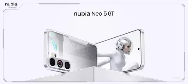 ゲーミングスマホ「nubia Neo 5 GT」　高い放熱性能とすぐれた操作性
