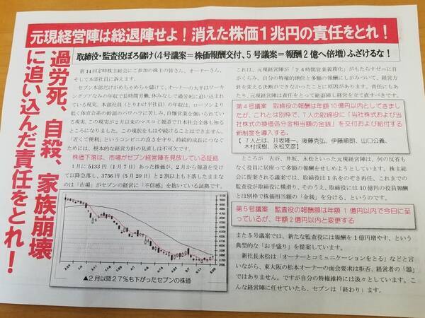 セブン アイhd 消えた株価1兆円 役員報酬は実質アップ きょう 株主総会 19年5月23日 エキサイトニュース