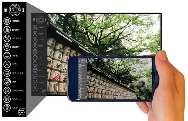 密回避・非接触の強化に有効　ホテルの室内で混雑状況をリアルタイムに表示【コロナに勝つ！ニッポンの会社】