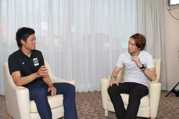 闘病生活乗り越えJリーグへ！　畑尾選手と「CTEPH啓発大使」の細貝選手が対談