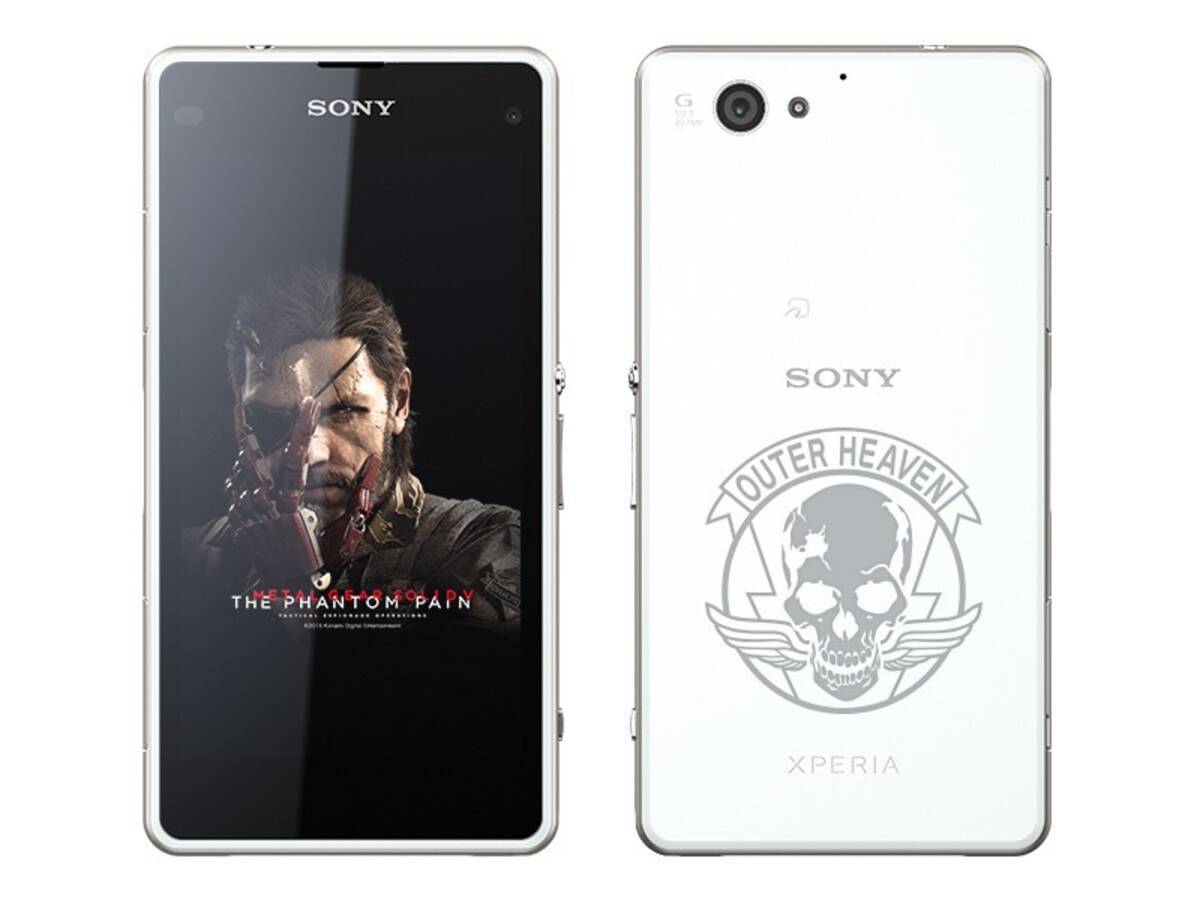 Metal Gear Solid V コラボモデルのsimフリースマホ Xperia J1 Compact など数量限定発売 15年8月29日 エキサイトニュース