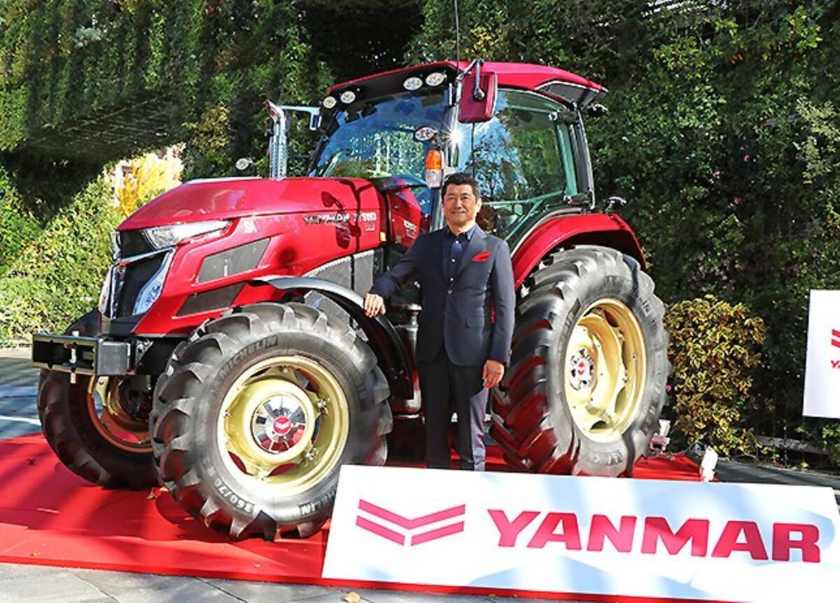 フェラーリみたいなヤンマーの最先端トラクター「YT5113」 御堂筋 
