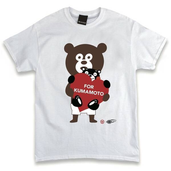 Beamsがくまモンのチャリティーtシャツ販売 収益を被災地への支援金に 16年4月27日 エキサイトニュース