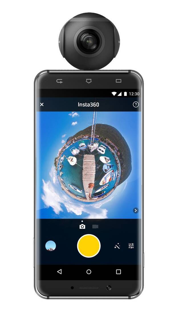 Androidスマホにつなげる360度カメラ 全天球写真 動画 を撮影 17年3月7日 エキサイトニュース