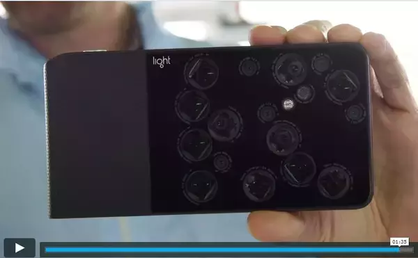 16個のカメラ搭載「Light L16」 「常識をぶっ壊す」「キモカッコイイ 