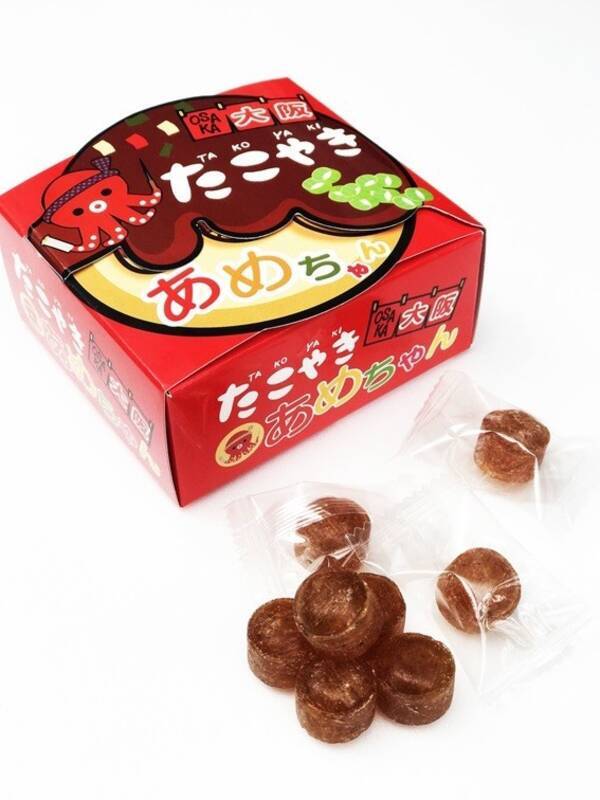 まずい けど面白い 衝撃の たこやきあめちゃん ミナミで発売へ 17年12月27日 エキサイトニュース