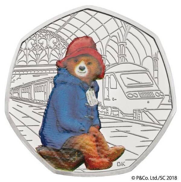 くまのパディントン 出版60周年記念コイン 英造幣局発行 18年7月10日 エキサイトニュース