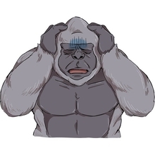 「イケメンゴリラ」引っ越し早々トラブル　「お隣さん」チンパンジー大暴れで困った