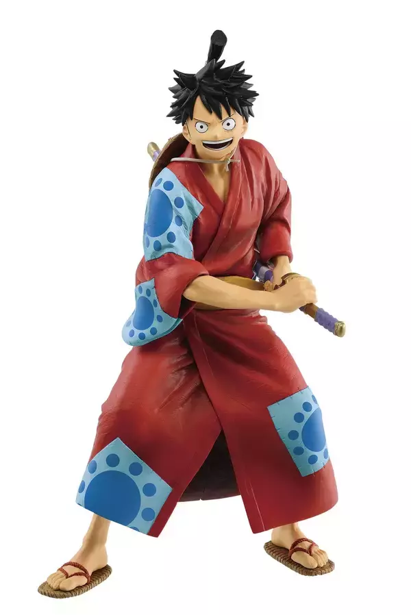 ワンピース・ワノ国編」の「ルフィ太郎」「ゾロ十郎」フィギュア当たる 