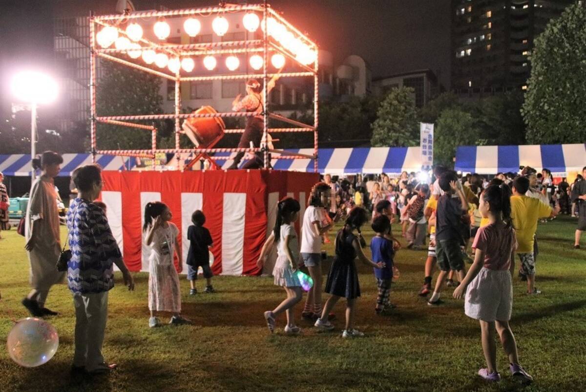 踊ってみた 東京五輪音頭 お台場の夏祭りへ突撃 やぐらde盆dance 19年8月27日 エキサイトニュース