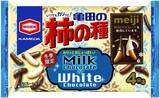 「柿の種とチョコまさかの合体　「ミルク」と「ホワイト」2種入り」の画像1