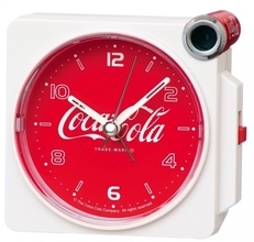 コカ･コーラデザインの大音量目覚まし時計　手のひらサイズ