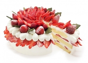 1日だけの発売「いちごたっぷりのクリスマスショートケーキ」